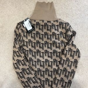 Pretty Little Thing Tan Ski Crop Jumper